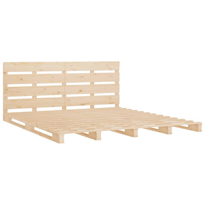 Giroletto in Legno Massello di Pino 120x190 cm Small Double