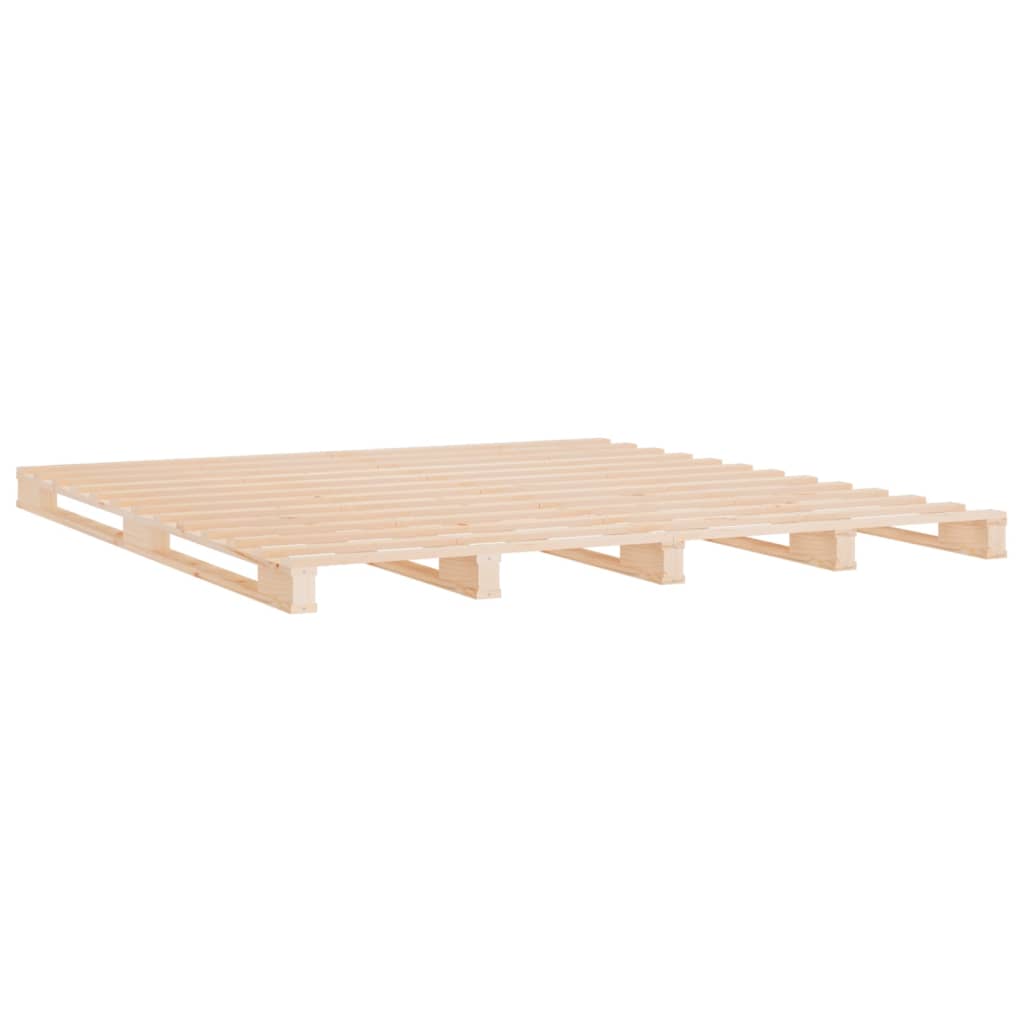 Giroletto in Legno Massello di Pino 120x190 cm Small Double