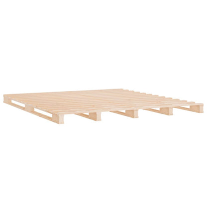 Giroletto in Legno Massello di Pino 120x190 cm Small Double