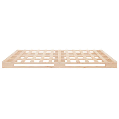 Giroletto in Legno Massello di Pino 120x190 cm Small Double