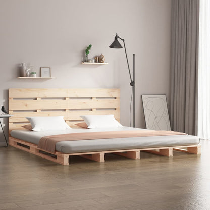 Giroletto in Legno Massello di Pino 120x190 cm Small Double