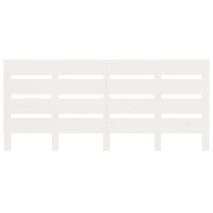 Giroletto Bianco Legno Massello di Pino 120x190 cm Small Double - homemem39