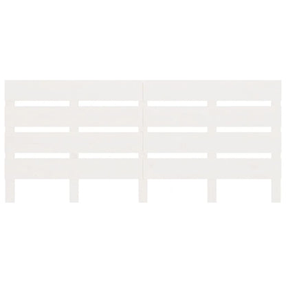 Letto senza Materasso Bianco 140x190 cm Legno Massello di Pino - homemem39