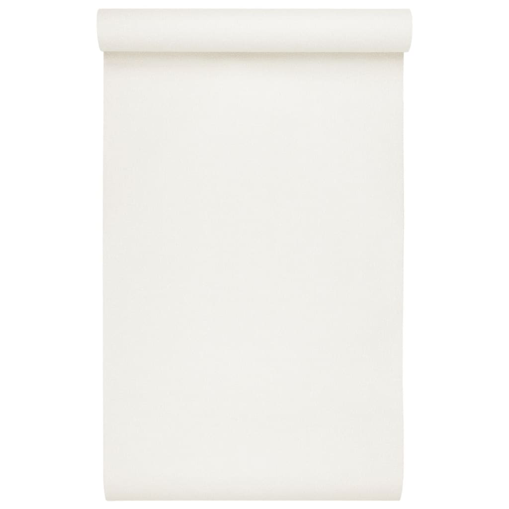 Carta da Parati 3D Crema Solido 10x0,53 m Non Tessuto - homemem39