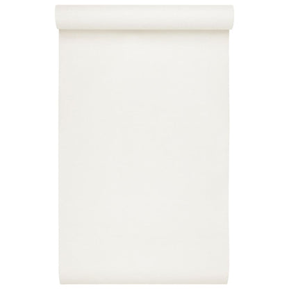 Carta da Parati 3D Crema Solido 10x0,53 m Non Tessuto - homemem39