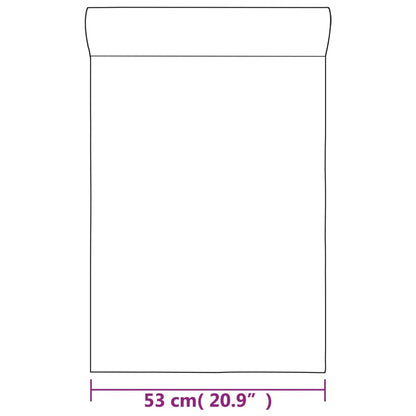 Carta da Parati 3D Crema Solido 10x0,53 m Non Tessuto - homemem39