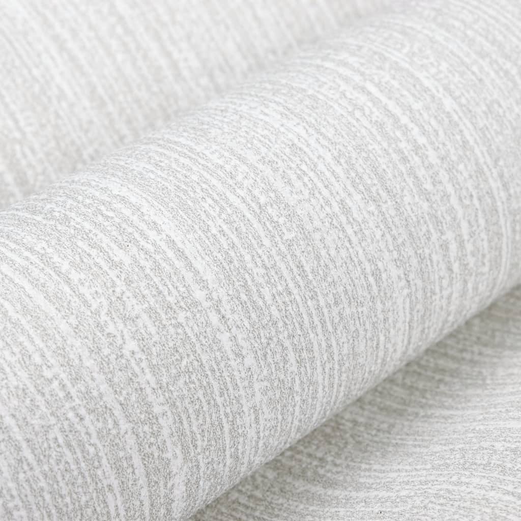 Carta da Parati 3D Grigio Solido 10x0,53 m Non Tessuto - homemem39