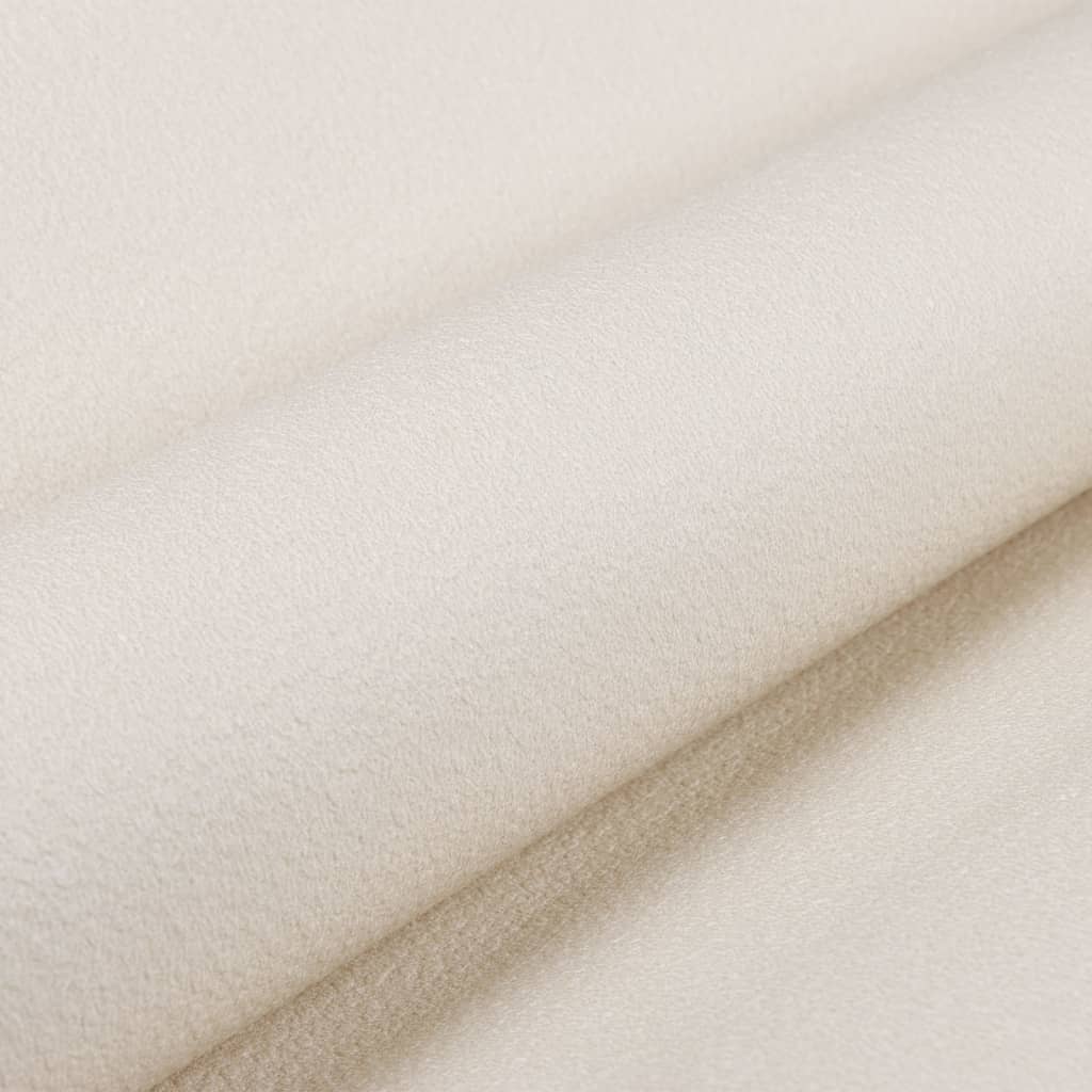 Carta da Parati 3D Crema Solido 10x0,53 m Non Tessuto - homemem39