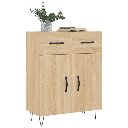 Credenza Rovere Sonoma 69,5x34x90 cm in Legno Multistrato - homemem39
