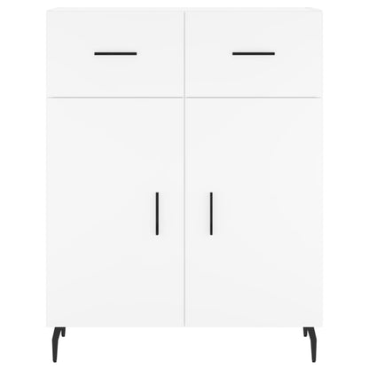 Credenza Bianca 69,5x34x90 cm in Legno Multistrato - homemem39