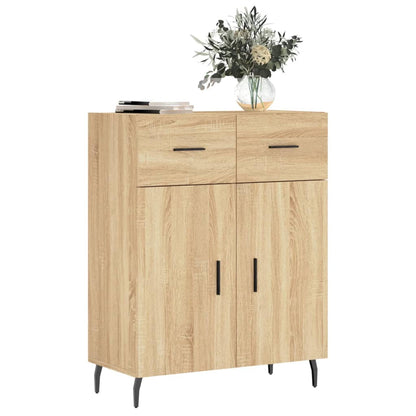 Credenza Rovere Sonoma 69,5x34x90 cm in Legno Multistrato - homemem39