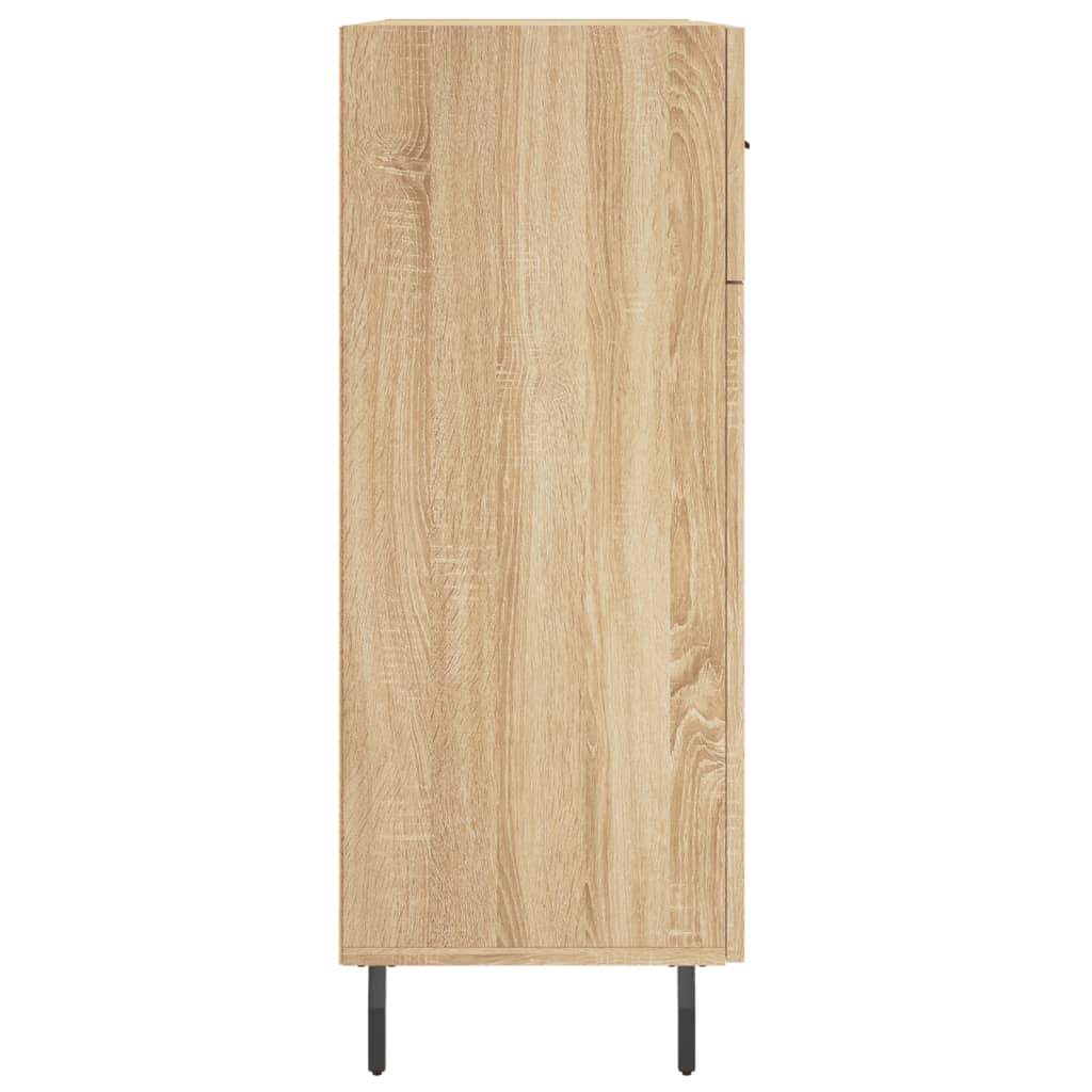 Credenza Rovere Sonoma 69,5x34x90 cm in Legno Multistrato - homemem39