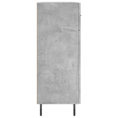 Credenza Grigio Cemento 69,5x34x90 cm in Legno Multistrato - homemem39