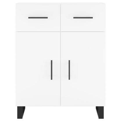 Credenza Bianca 69,5x34x90 cm in Legno Multistrato - homemem39