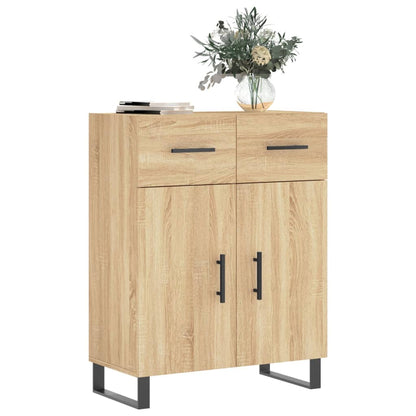 Credenza Rovere Sonoma 69,5x34x90 cm in Legno Multistrato - homemem39
