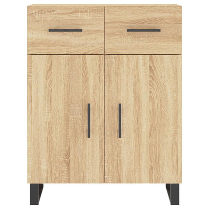 Credenza Rovere Sonoma 69,5x34x90 cm in Legno Multistrato - homemem39