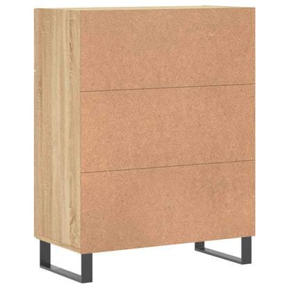 Credenza Rovere Sonoma 69,5x34x90 cm in Legno Multistrato - homemem39