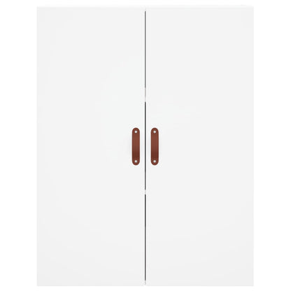 Mobile a Parete Bianco 69,5x34x90 cm