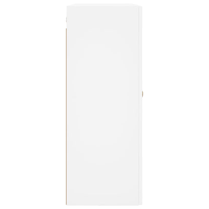 Mobile a Parete Bianco 69,5x34x90 cm