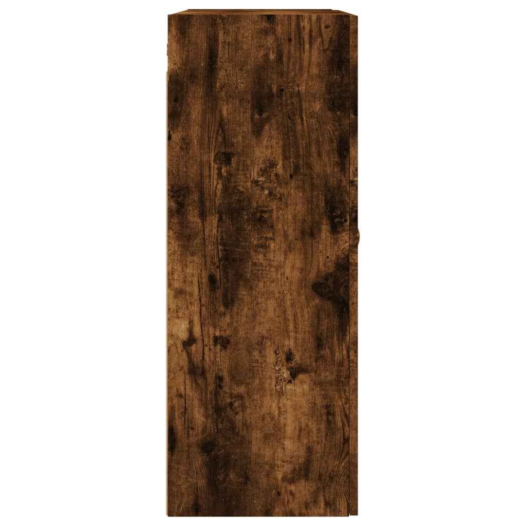 Mobile a Parete Rovere Fumo 69,5x34x90 cm