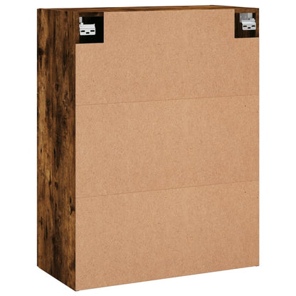 Mobile a Parete Rovere Fumo 69,5x34x90 cm