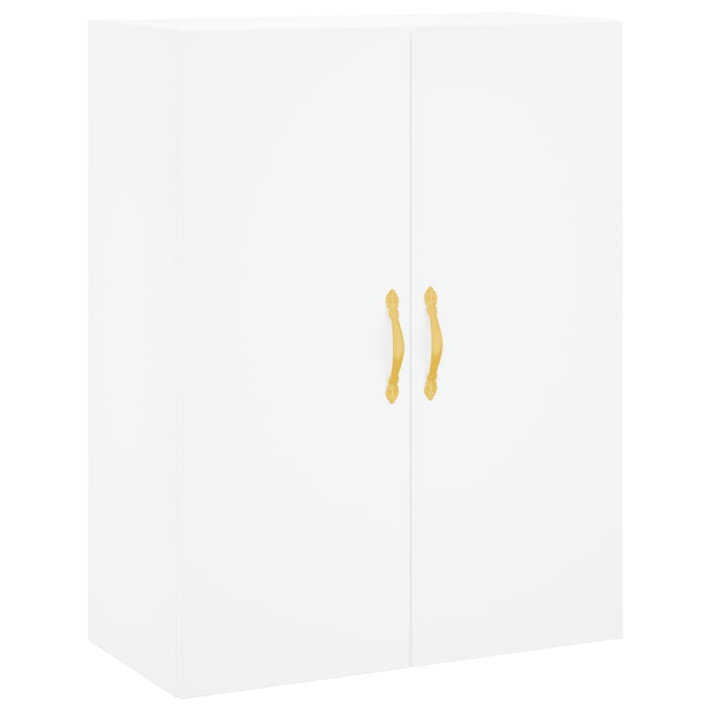 Mobile a Parete Bianco 69,5x34x90 cm