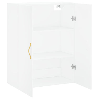 Mobile a Parete Bianco 69,5x34x90 cm - homemem39