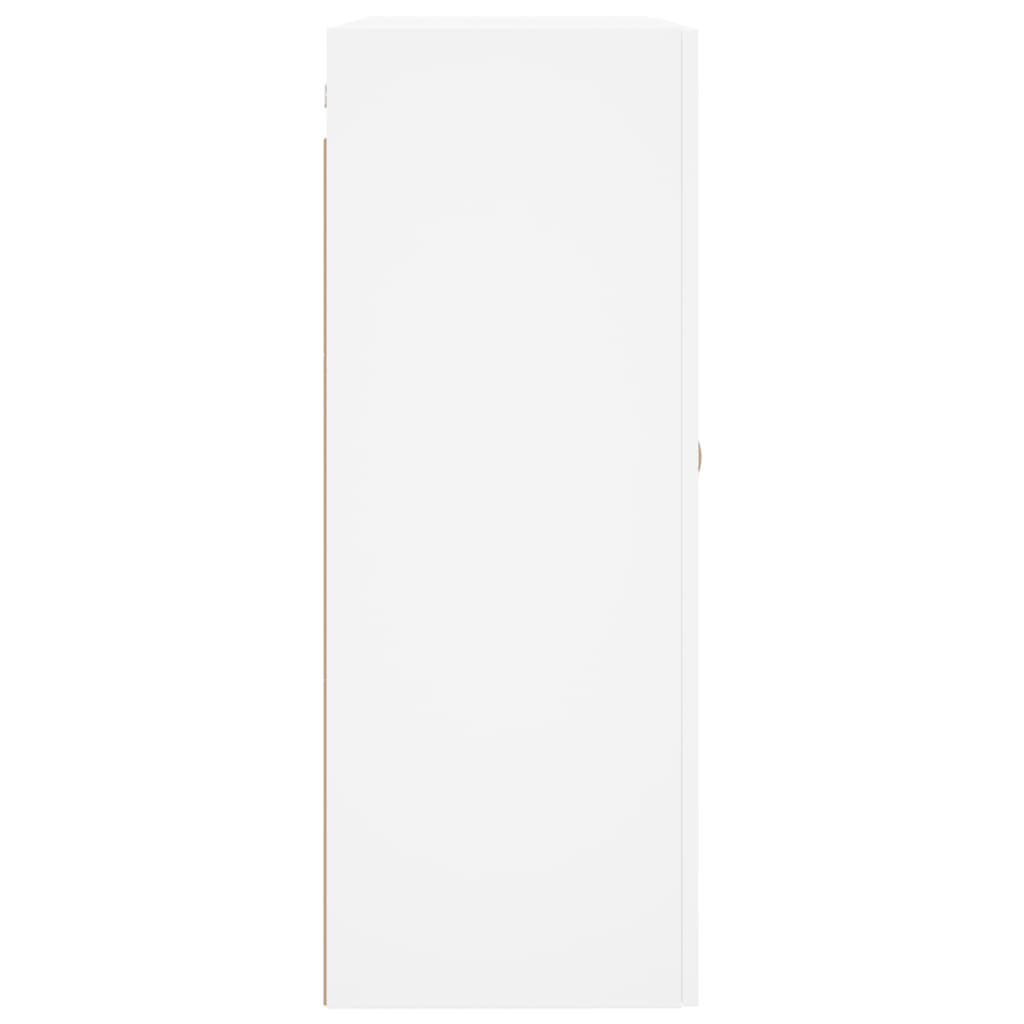 Mobile a Parete Bianco 69,5x34x90 cm