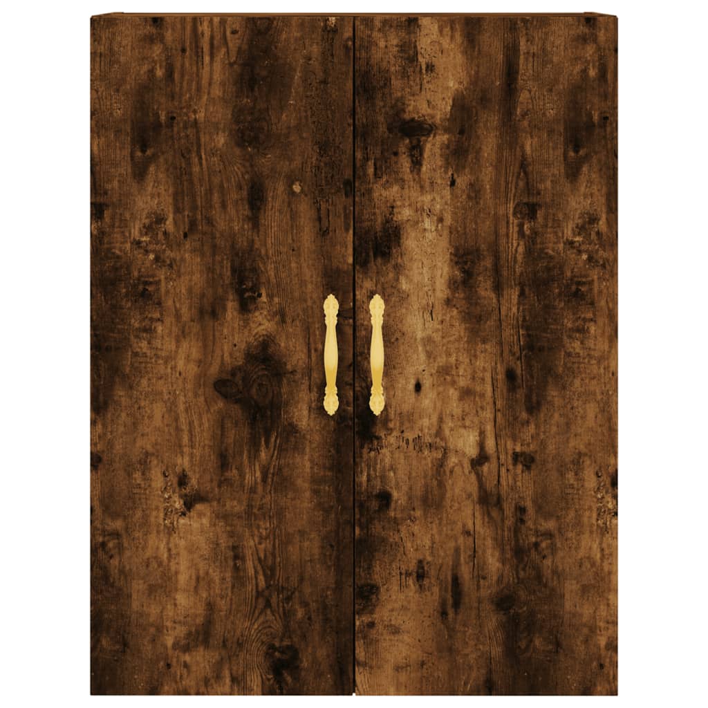 Mobile a Parete Rovere Fumo 69,5x34x90 cm