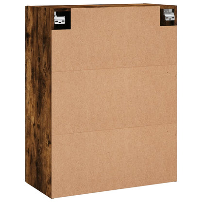 Mobile a Parete Rovere Fumo 69,5x34x90 cm