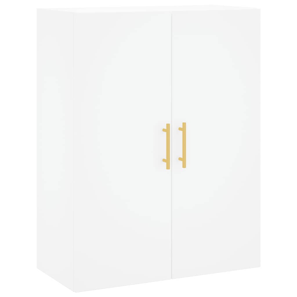 Mobile a Parete Bianco 69,5x34x90 cm