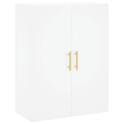 Mobile a Parete Bianco 69,5x34x90 cm