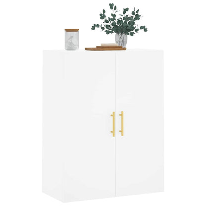 Mobile a Parete Bianco 69,5x34x90 cm