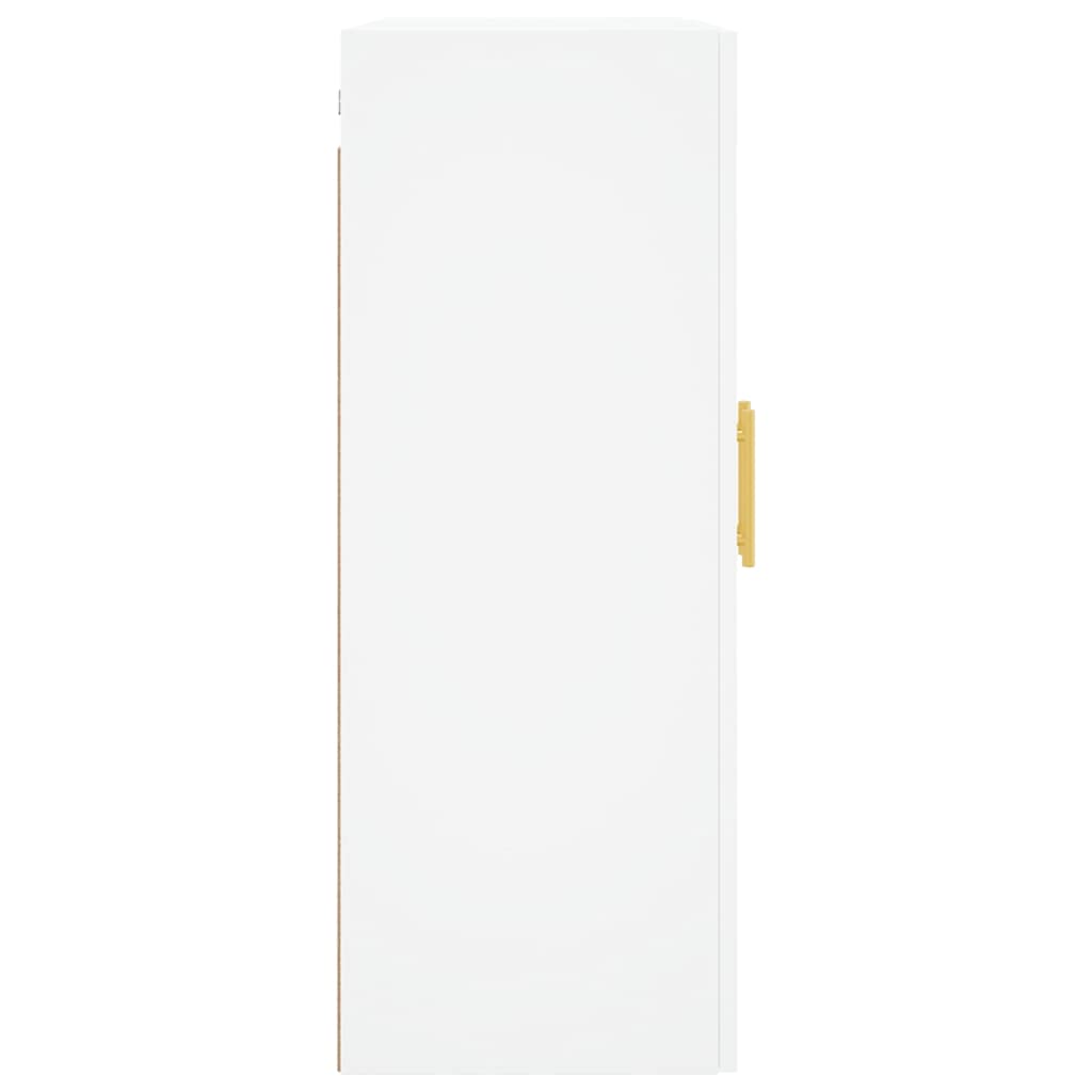 Mobile a Parete Bianco 69,5x34x90 cm