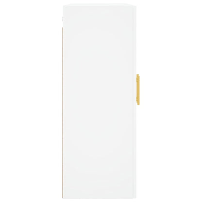 Mobile a Parete Bianco 69,5x34x90 cm