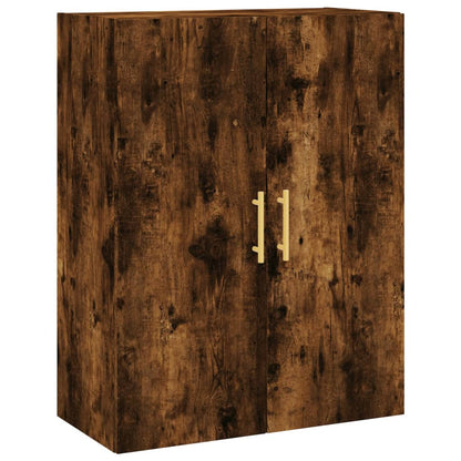 Mobile a Parete Rovere Fumo 69,5x34x90 cm