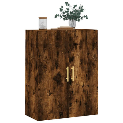 Mobile a Parete Rovere Fumo 69,5x34x90 cm