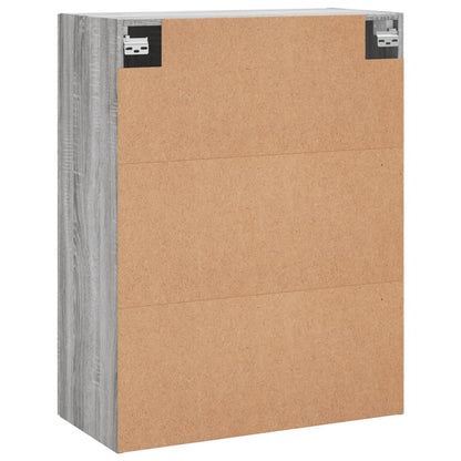 Mobile a Parete Grigio Sonoma 69,5x34x90 cm