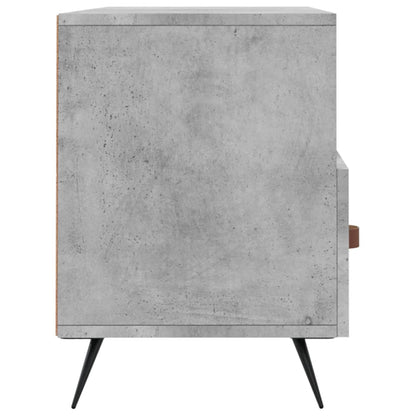Mobile Porta TV Grigio Cemento 102x36x50 cm Legno Multistrato