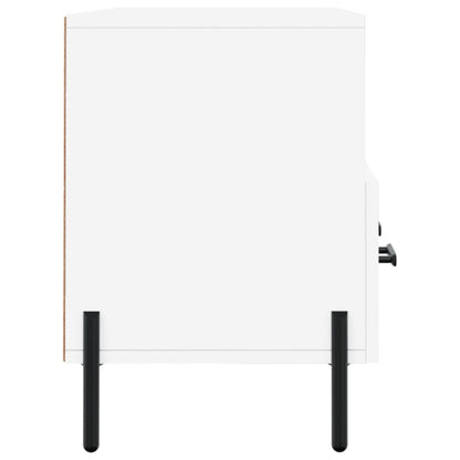 Mobile Porta TV Bianco 102x36x50 cm in Legno Multistrato - homemem39