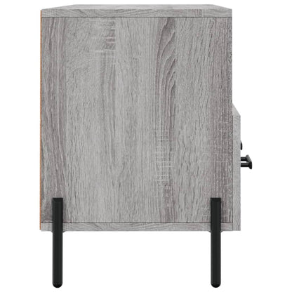 Mobile TV Grigio Sonoma 102x36x50 cm in Legno Multistrato