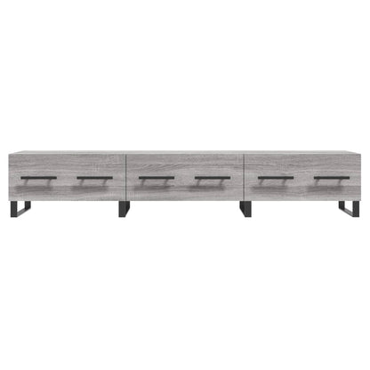 Mobile Porta TV Grigio Sonoma 150x36x30 cm in Legno Multistrato - homemem39