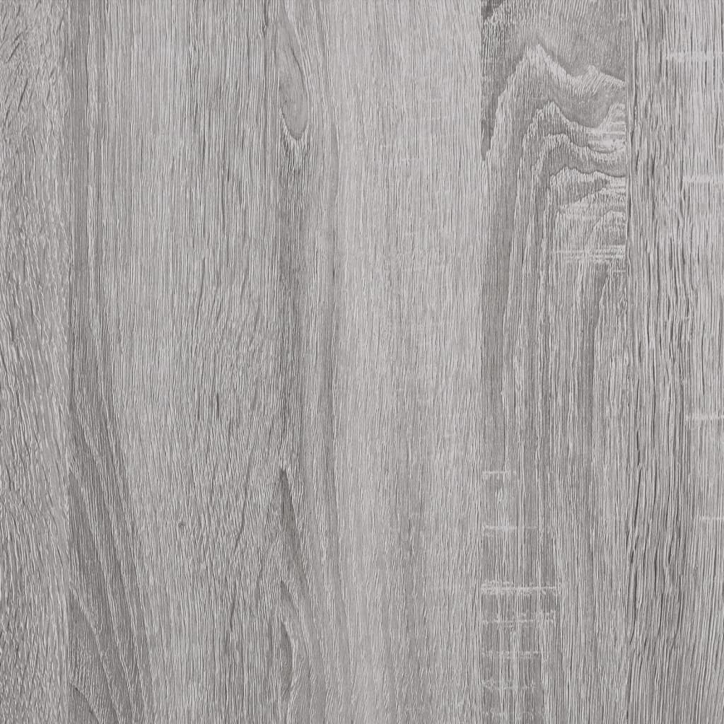Comodino a Muro Grigio Sonoma 35x35x20 cm | homemem39