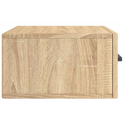 Comodino a Muro Rovere Sonoma 35x35x20 cm | homemem39