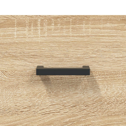 Comodini a Muro 2 pz Rovere Sonoma 35x35x20 cm