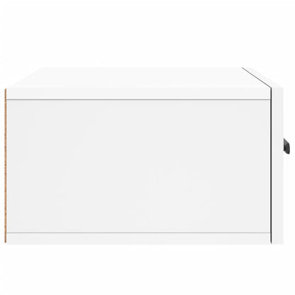 Comodini a Muro 2 pz Bianchi 35x35x20 cm | homemem39