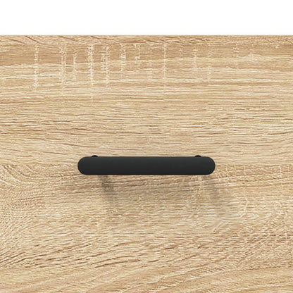 Comodini a Muro 2 pz Rovere Sonoma 35x35x20 cm | homemem39
