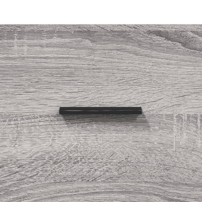 Comodino a Muro Grigio Sonoma 35x35x20 cm | homemem39