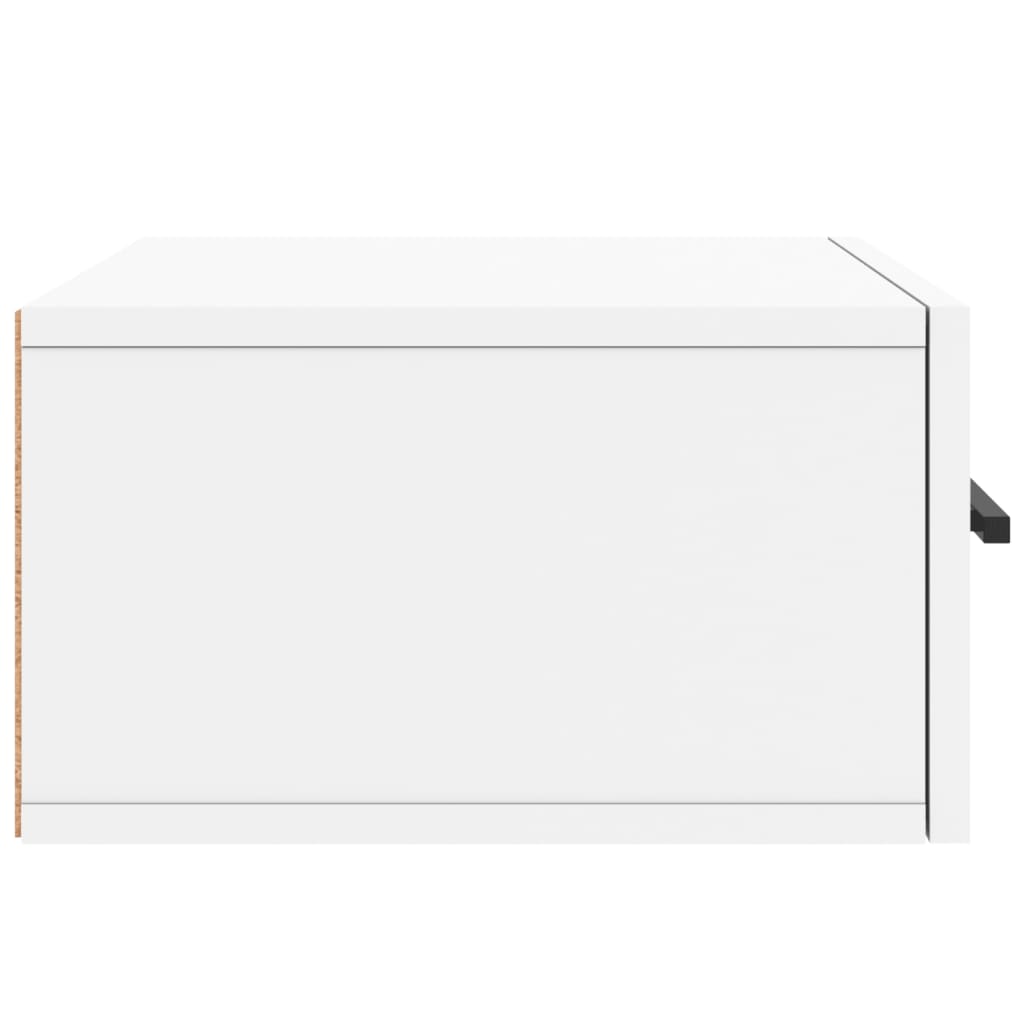Comodini a Muro 2 pz Bianchi 35x35x20 cm | homemem39