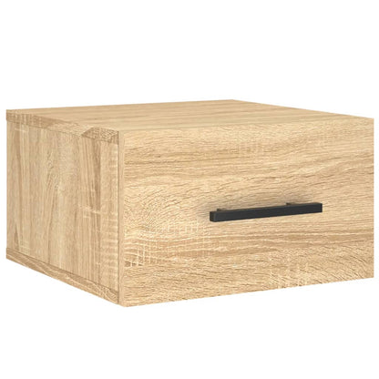 Comodini a Muro 2 pz Rovere Sonoma 35x35x20 cm | homemem39